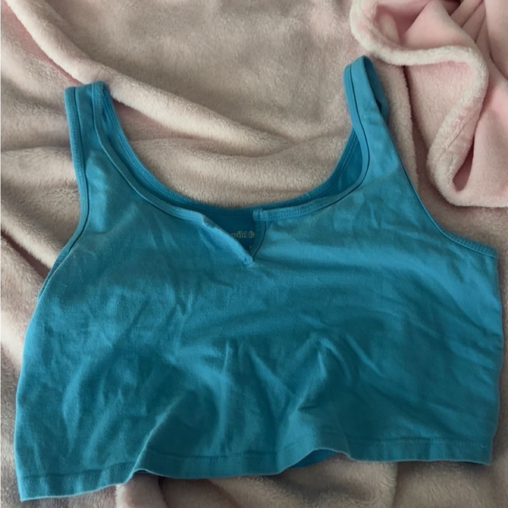 Wild Fable Blue Tank Top